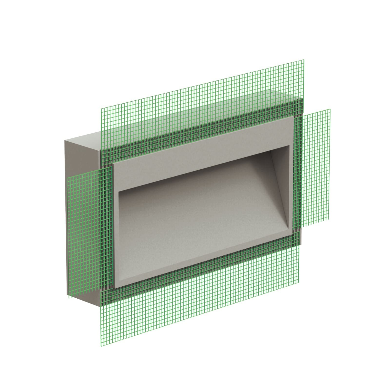 LINEA LIGHT - CEM INCASSO LED SMD 7,5W BC CEMENTO