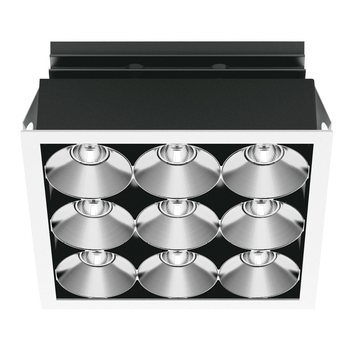 LINEA LIGHT - CELL INC.9 LED X2W BN.15 BI 9003 B