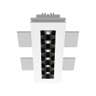 LINEA LIGHT - CELL GYP.6 LED X2W BN.45 OTT+NERO