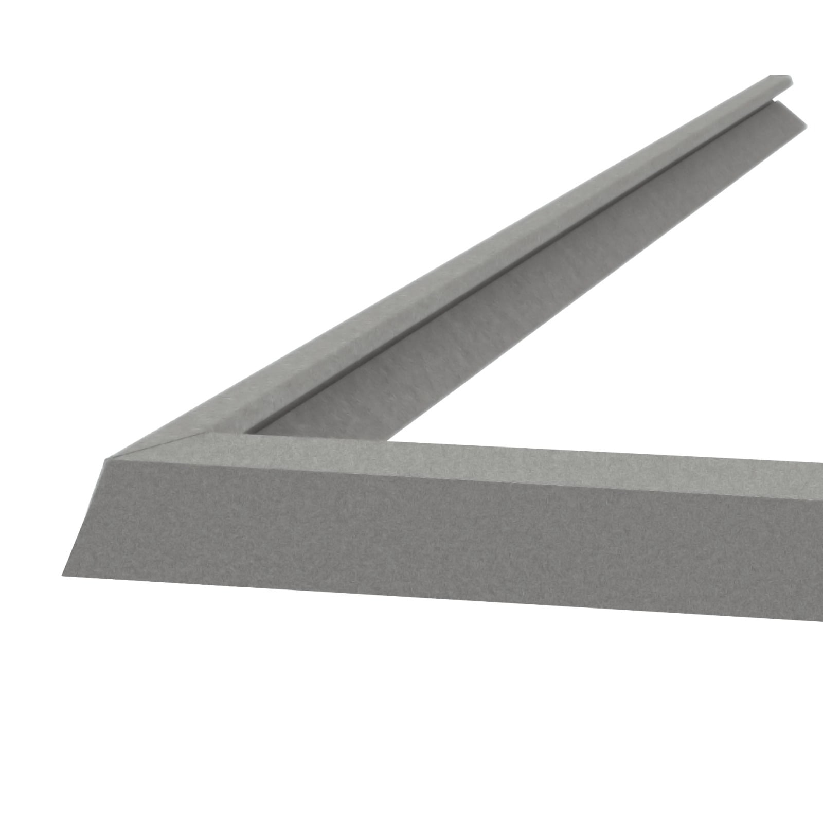 LINEA LIGHT - DIRIGO ALU.CORNER INT GR.9006 GOFFR