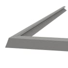 LINEA LIGHT - DIRIGO ALU.CORNER INT GR.9006 GOFFR