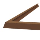 LINEA LIGHT - DIRIGO ALU.CORNER INT CORTEN