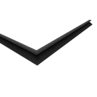 LINEA LIGHT - DIRIGO ALU.CORNER EST GR.7021 GOFFR