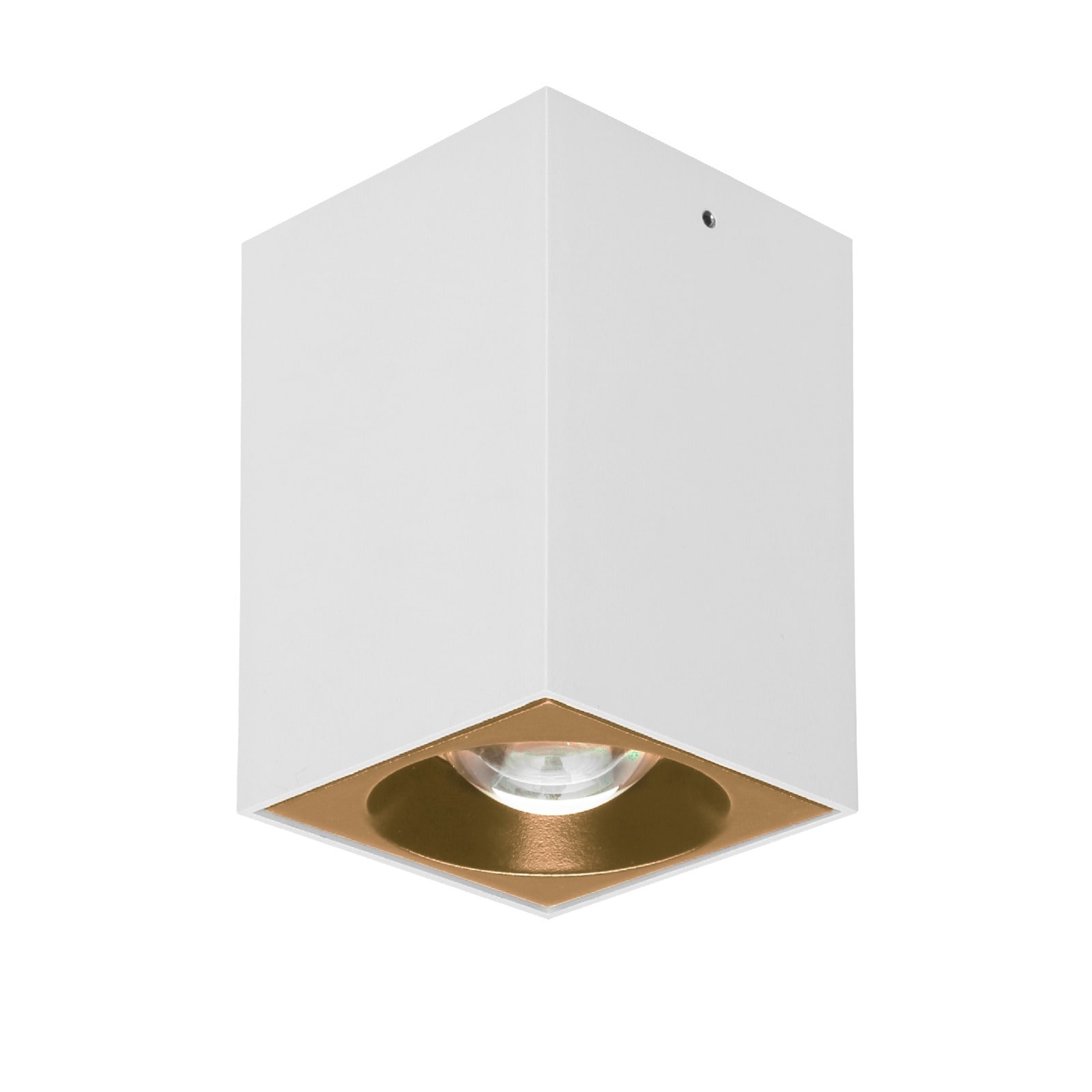LINEA LIGHT - BATON-Q1 LED7W BN Q80X120 BG3+ORO