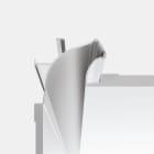 LINEA LIGHT - FYLO ALU.1 INC.PAR-SOFF.104X98X1000