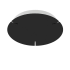 LINEA LIGHT - 3-point rose - Tour - DALI - 75 W - Black