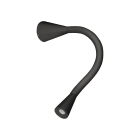 LINEA LIGHT - SNAKE APPL.FL.LED 2W T.DO NERO