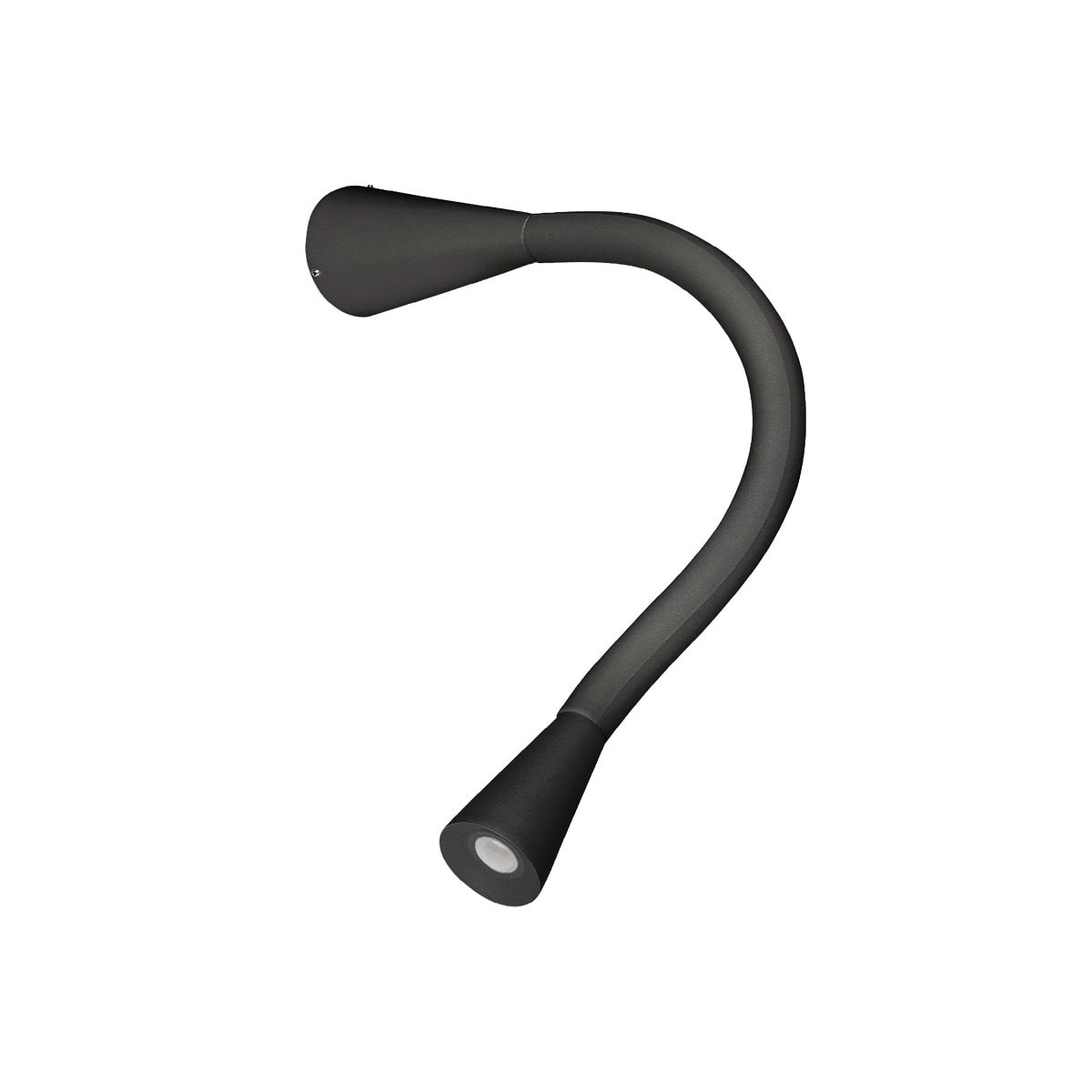 LINEA LIGHT - SNAKE APPL.FL.LED 2W T.DO S/AL.NERO