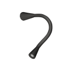 LINEA LIGHT - SNAKE APPL.FL.LED 2W T.DO S/AL.NERO