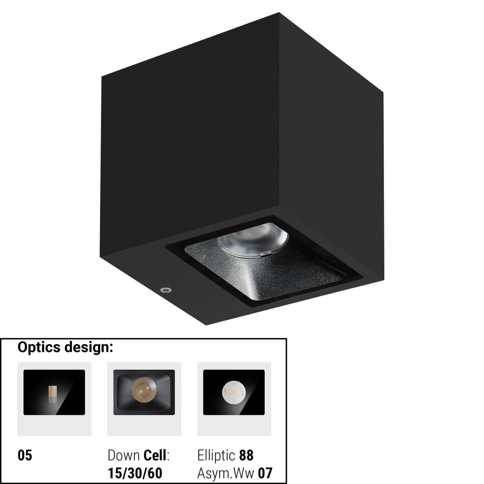 LINEA LIGHT - CUBIT 31 1L MONO 17WAC ON/OFF NG