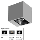 LINEA LIGHT - Lampada a parete | 198-264 V | 1 arrayLED 14 W DC - 17 W AC