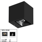 LINEA LIGHT - Lampada a parete | 198-264 V AC /176-280 V DC | 4 x powerLEDs - 1 arrayLED 28 W DC - 31 W AC