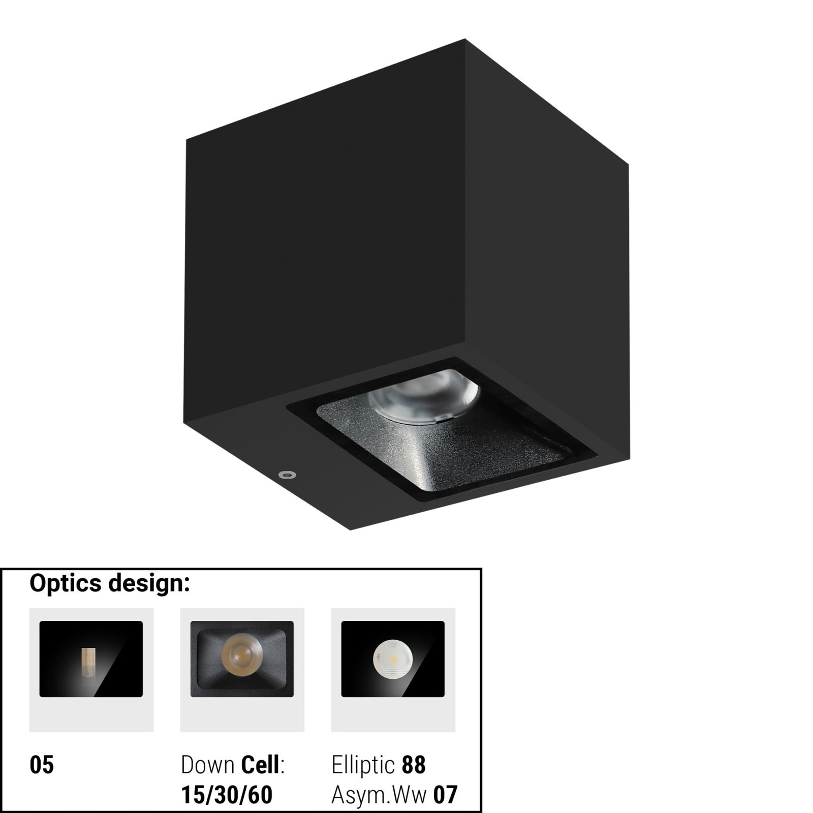 LINEA LIGHT - CUBIT 1 1L MONO 11WAC ON/OFF NG