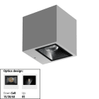 LINEA LIGHT - CUBIT 9 2L BI-EM 21,2WAC ON/OFF GG
