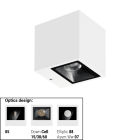 LINEA LIGHT - CUBIT 16 1L MONO 8,7WAC ON/OFF BG