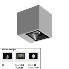 LINEA LIGHT - CUBIT 16 1L MONO 8,7WAC ON/OFF GG
