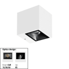 LINEA LIGHT - Lampada a parete | 2 x powerLEDs - 1 arrayLED 11 W DC 630 mA