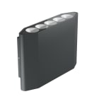 LINEA LIGHT - Lampada a parete | 198-264 V AC /220-240 V DC | 10 x powerLED 19.8 W DC - 22 W AC