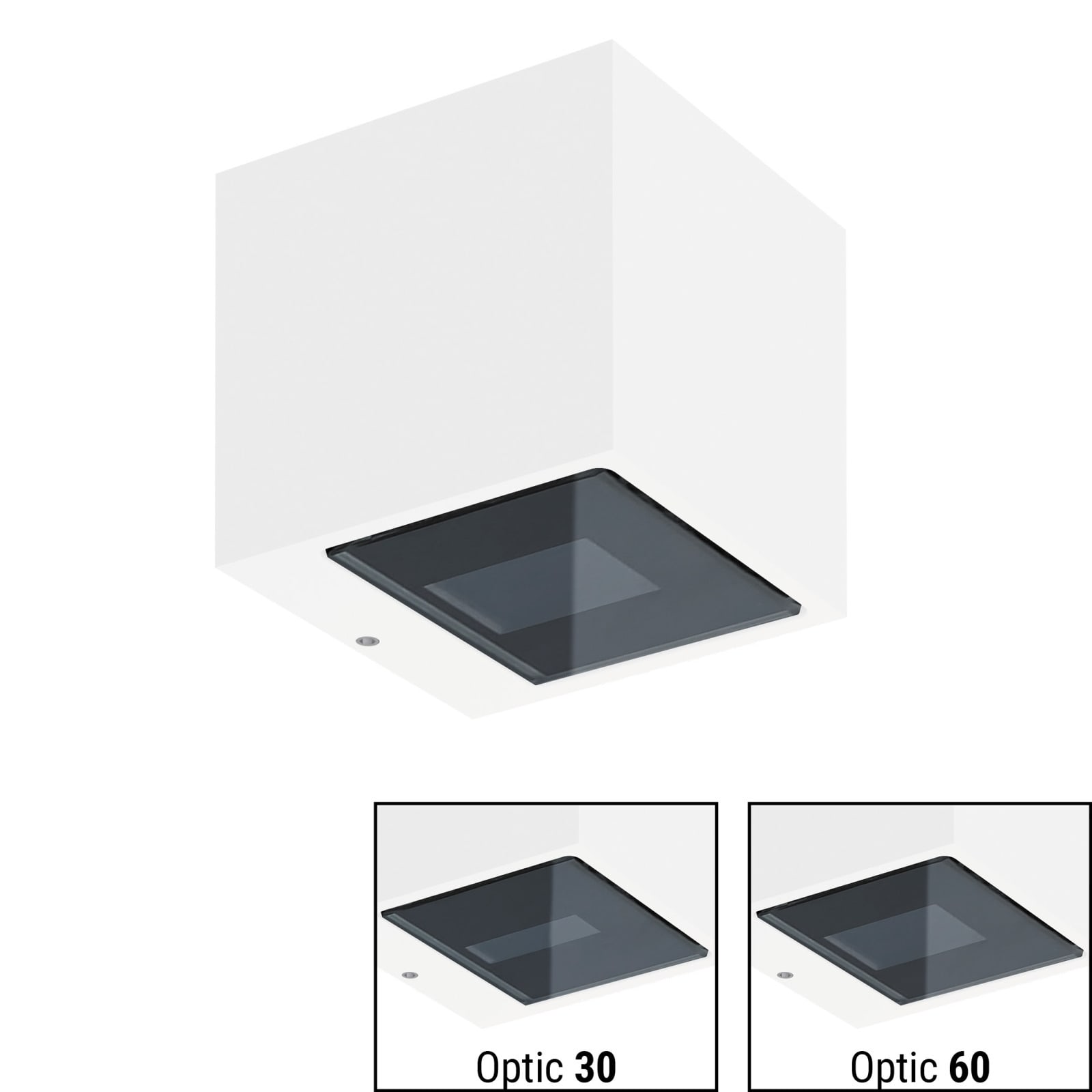 LINEA LIGHT - CUBIT 62 2L BI-EM 6,5WAC ON/OFF BG