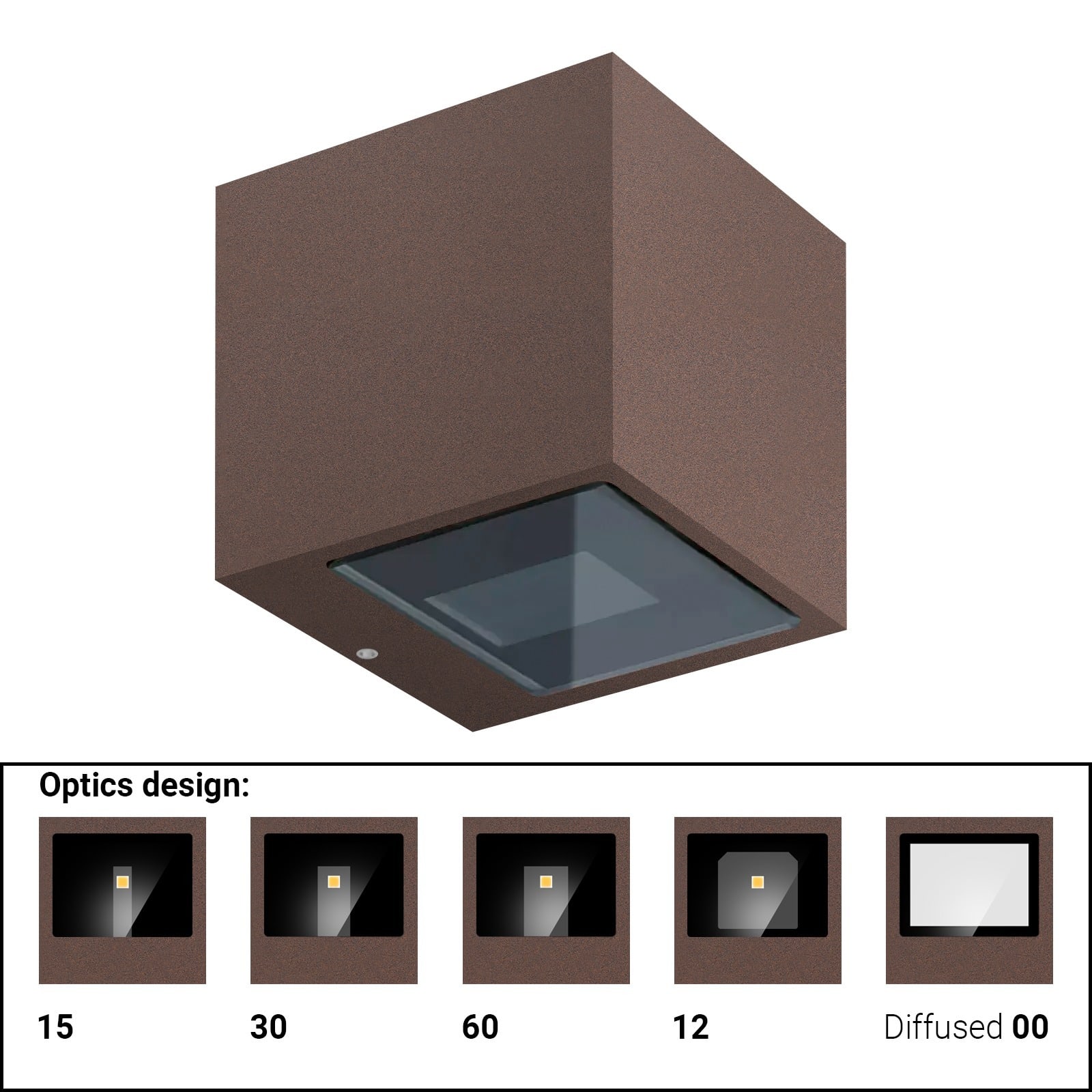 LINEA LIGHT - CUBIT 63 1L BIEMIS. 7WAC ON/OFF CT