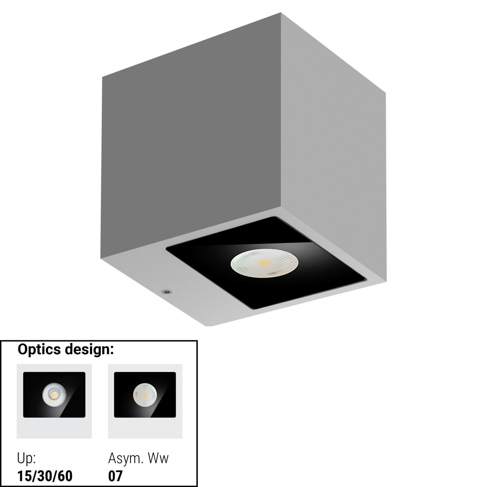 LINEA LIGHT - CUBIT 58 2L BI-EM 31WAC ON/OFF GG