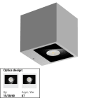 LINEA LIGHT - CUBIT 58 2L BI-EM 31WAC ON/OFF GG