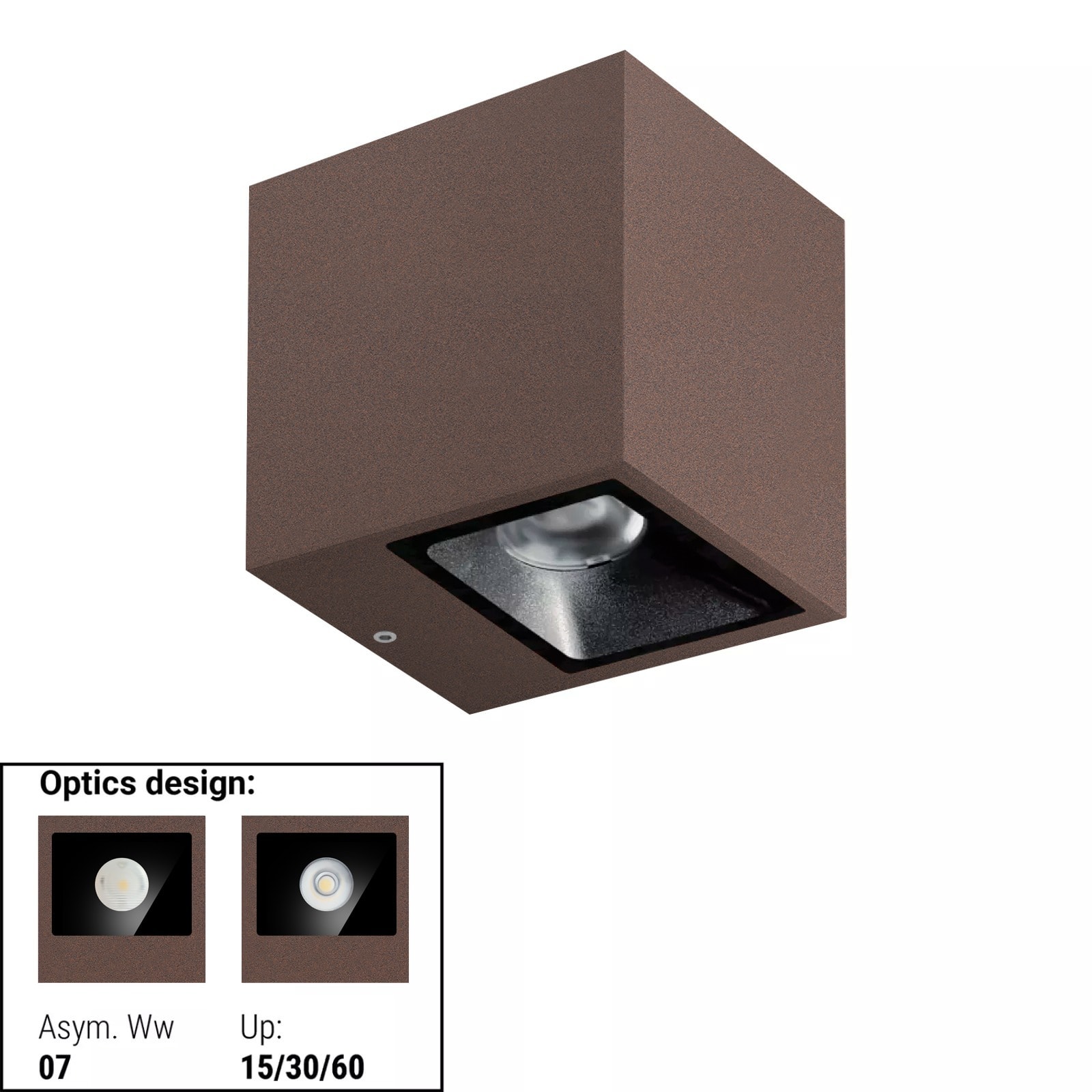 LINEA LIGHT - CUBIT 53 2L BI-EM 21,2WAC ON/OFF CT