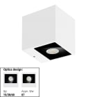 LINEA LIGHT - CUBIT 53 2L BI-EM 21,2WAC ON/OFF BG