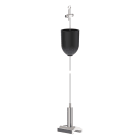 LINEA LIGHT - SOSP.L.1,5MT ROS.NERO CON TEND.AUTO