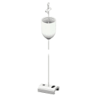 LINEA LIGHT - SOSP.L.1,5MT ROSONE BIANCO E STAFFA