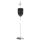 LINEA LIGHT - SOSP.L.1,5MT ROSONE NERO E STAFFA