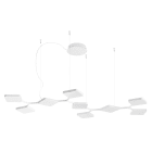 LINEA LIGHT - QUAD SOSP.LINEA 91W DALI B.CO RAGG.