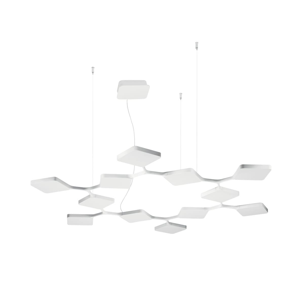 LINEA LIGHT - QUAD SOSP.CIRCOL.91W DALI B.CO RAG.