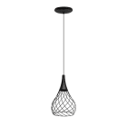 LINEA LIGHT - MONGOLFIER SOSP.D260 16W WT NERO RA