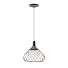 LINEA LIGHT - MONGOLFIER SOSP.D400 16W WT NI.NERO