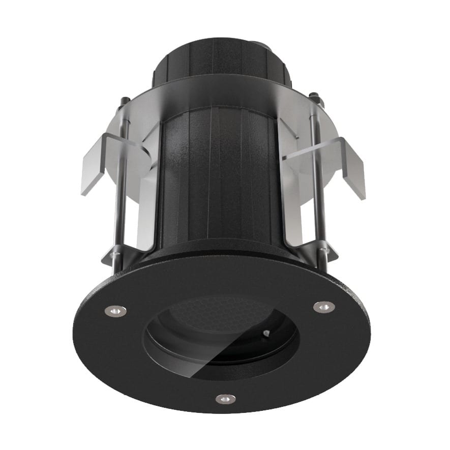 LINEA LIGHT - GUARDIAN 8 8W+ALIM. NERO GOFFR. +HC