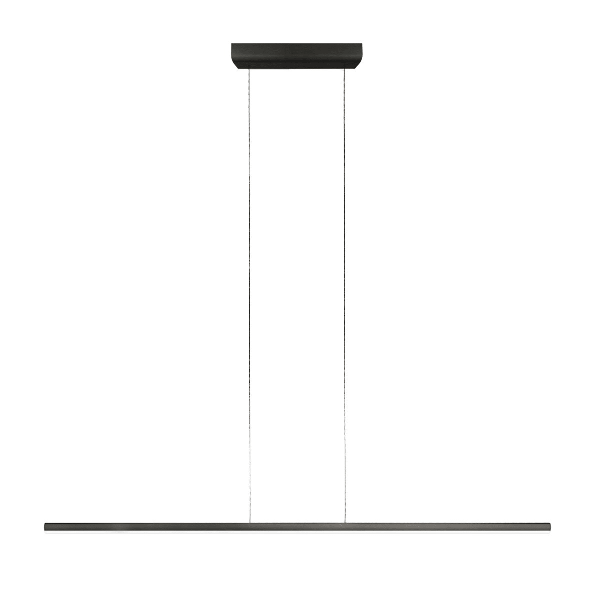 LINEA LIGHT - STRAIGHT SOSP.LED 18W L1550 NERO RA