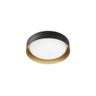 LINEA LIGHT - CREW2 D260 12W IP40 NE.RAG/ORO