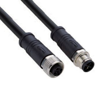 LINEA LIGHT - Extension cable - Connection M+F 4 pin M12 (L 1m)