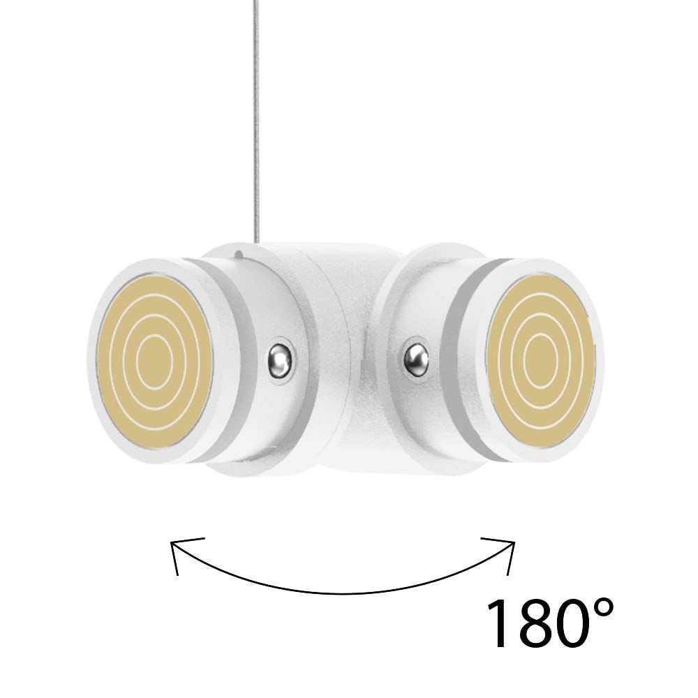LINEA LIGHT - NODE CON.S.DO SOSP B.CO C/CAVO ACC
