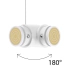 LINEA LIGHT - NODE CON.S.DO SOSP B.CO C/CAVO ACC