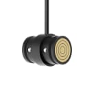 LINEA LIGHT - Suspension joint with power cable - Black