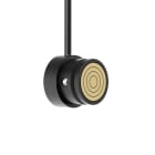 LINEA LIGHT - NODE CON.SOSP.TAPPO NERO C/CAVO