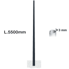 LINEA LIGHT - PALO CON.DA LAM.SP3 HFT5MT RAL7016