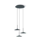 LINEA LIGHT - POE SOSP.3LED 19W GRG R7012 RAGG