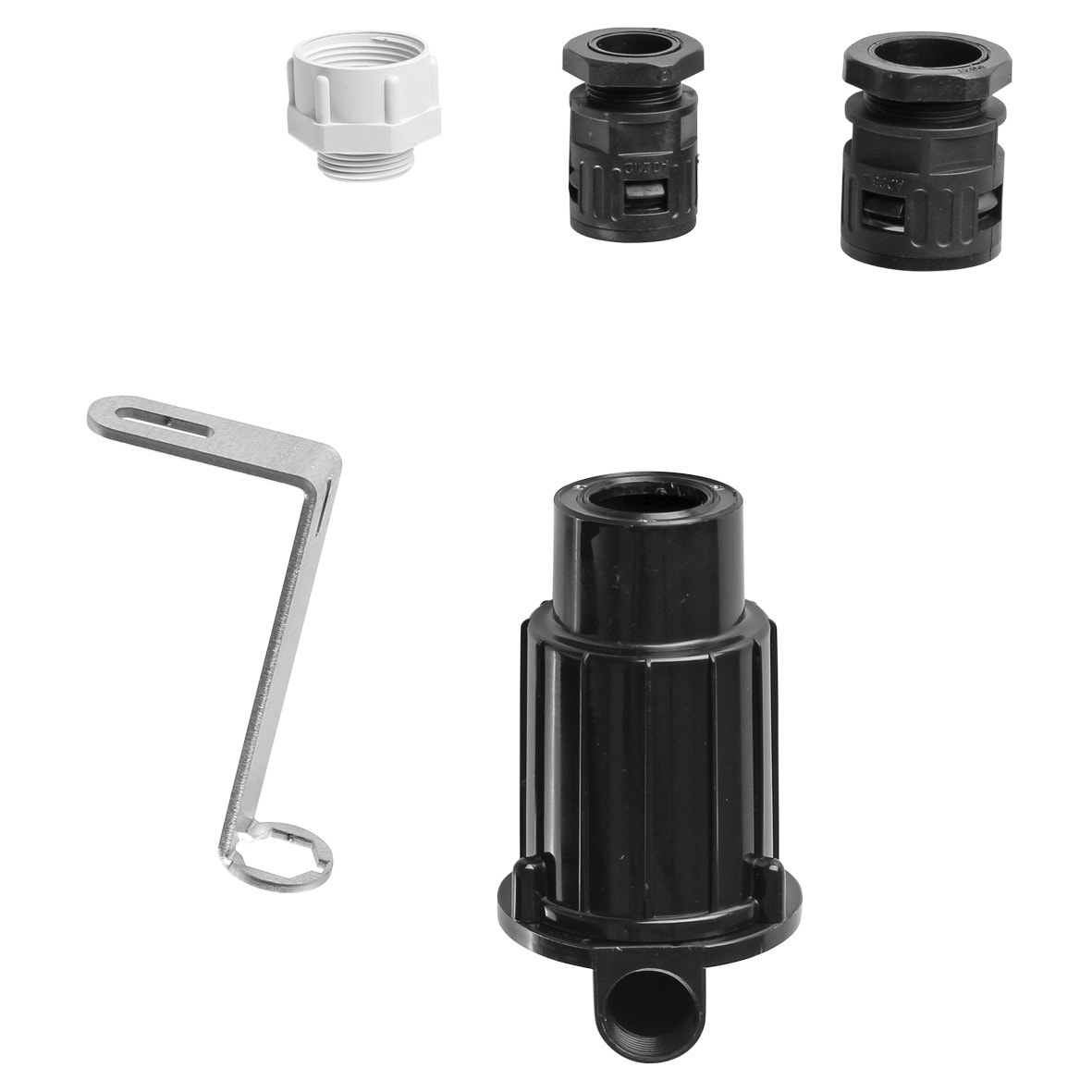 LINEA LIGHT - CONTROCASSA PVC X PISCINA D.75+KIT
