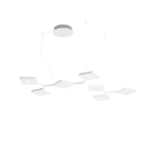 LINEA LIGHT - QUAD BI SOSP.LIN.54W B.CO RAG.PH