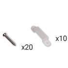 LINEA LIGHT - KIT MONTAGGIO X 1MT STRIP WP