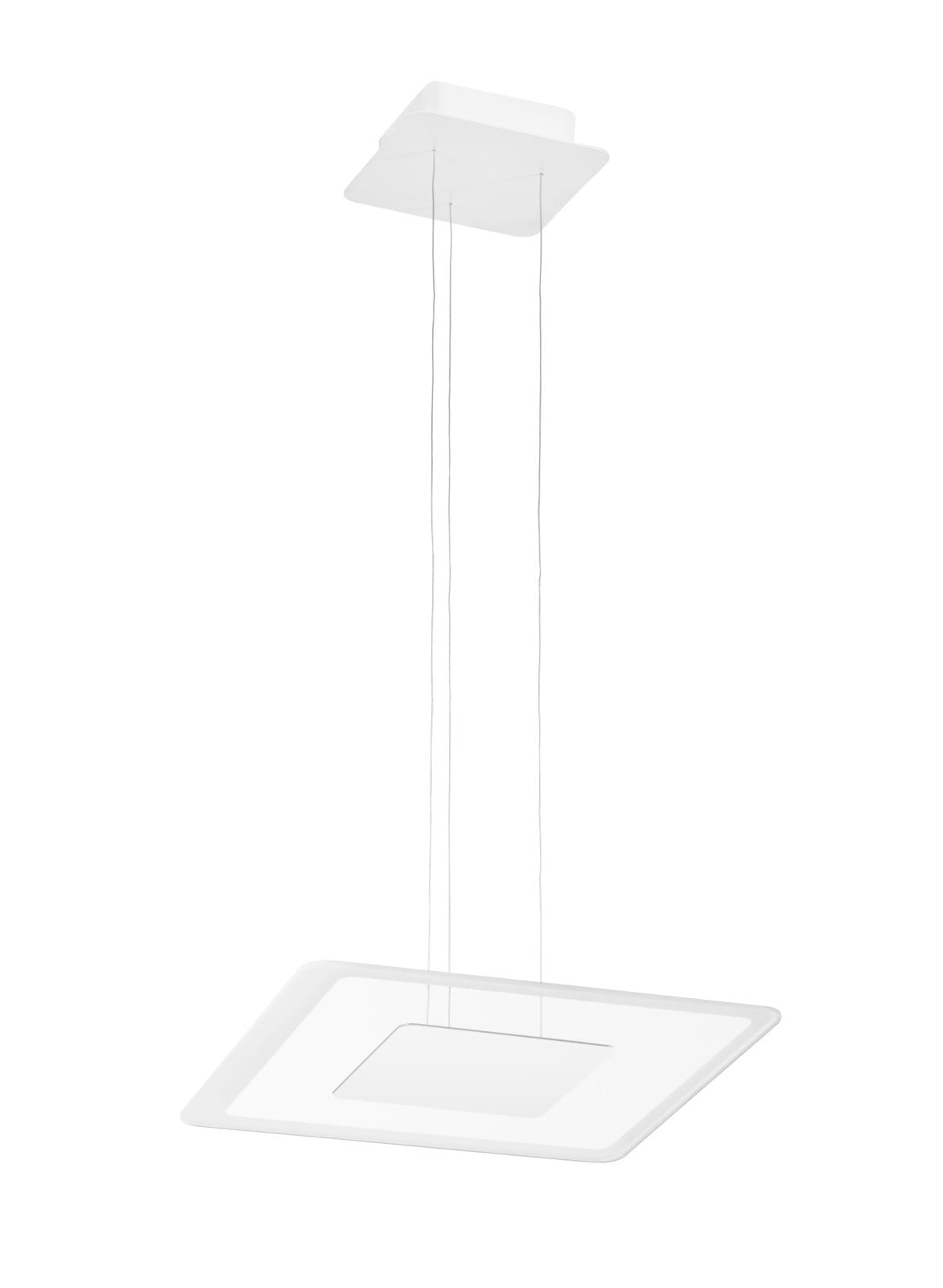 LINEA LIGHT - ARUBA SOSP.D350X350 B.CO RAGG 19W