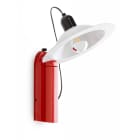 LINEA LIGHT - LAMPIATTA LUM.E27 7W ROSSO/B.CO